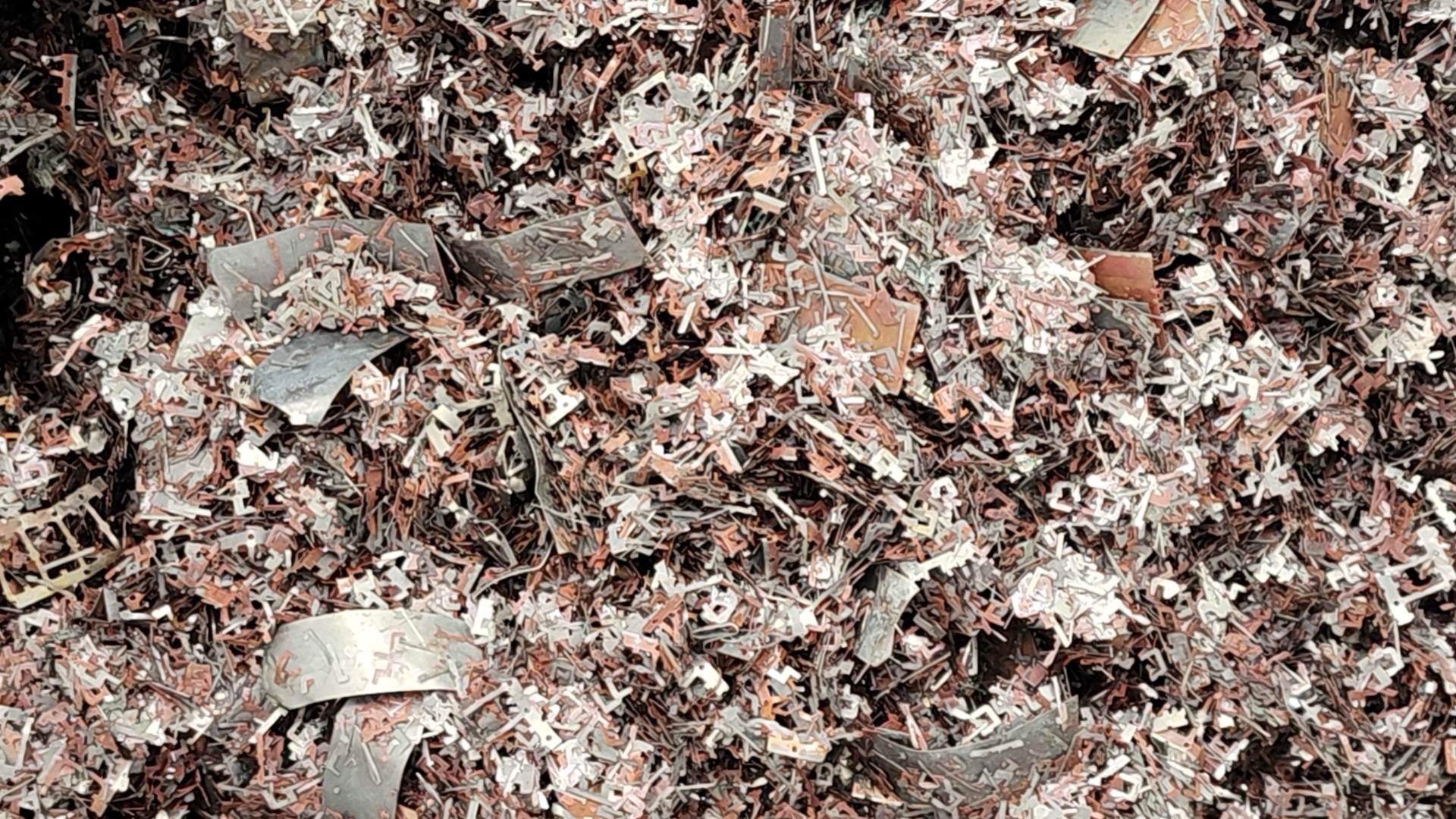 Tin coated copper scrap