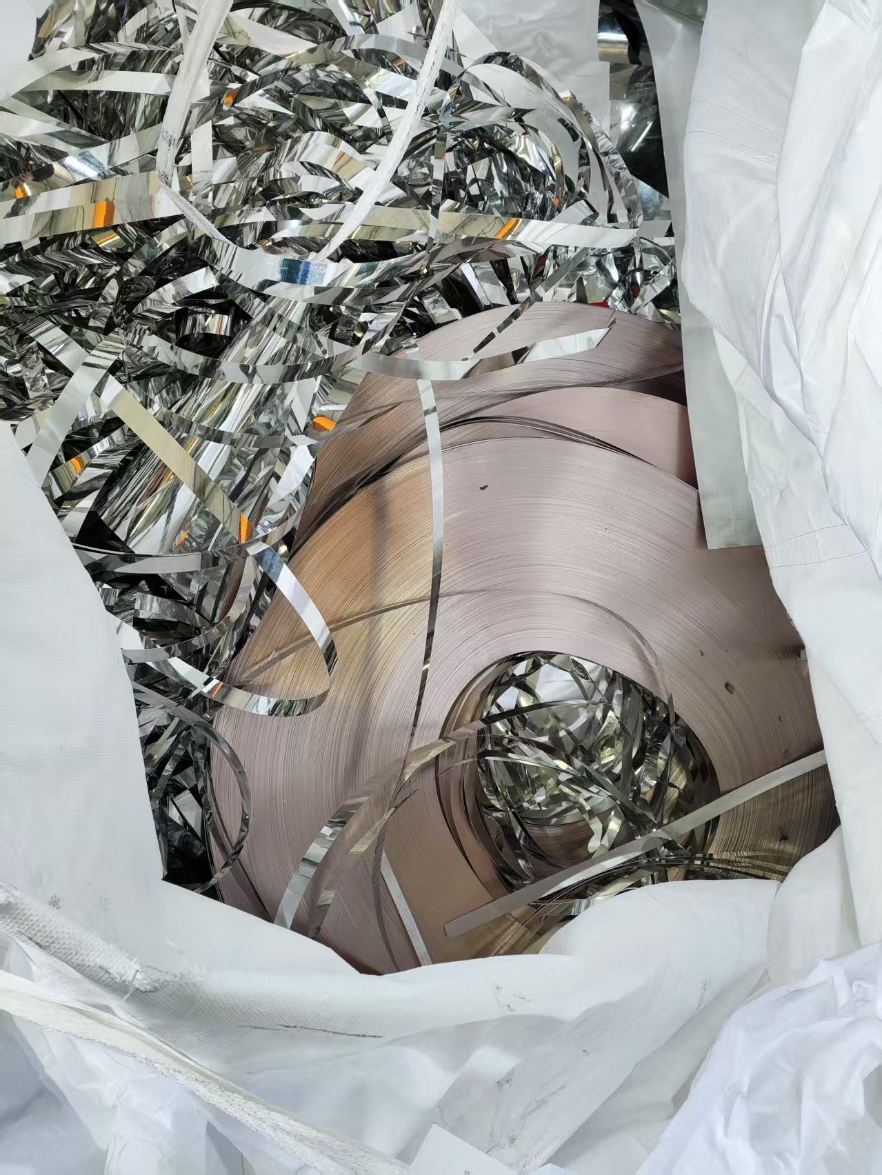 Tin coated copper alloy scrap