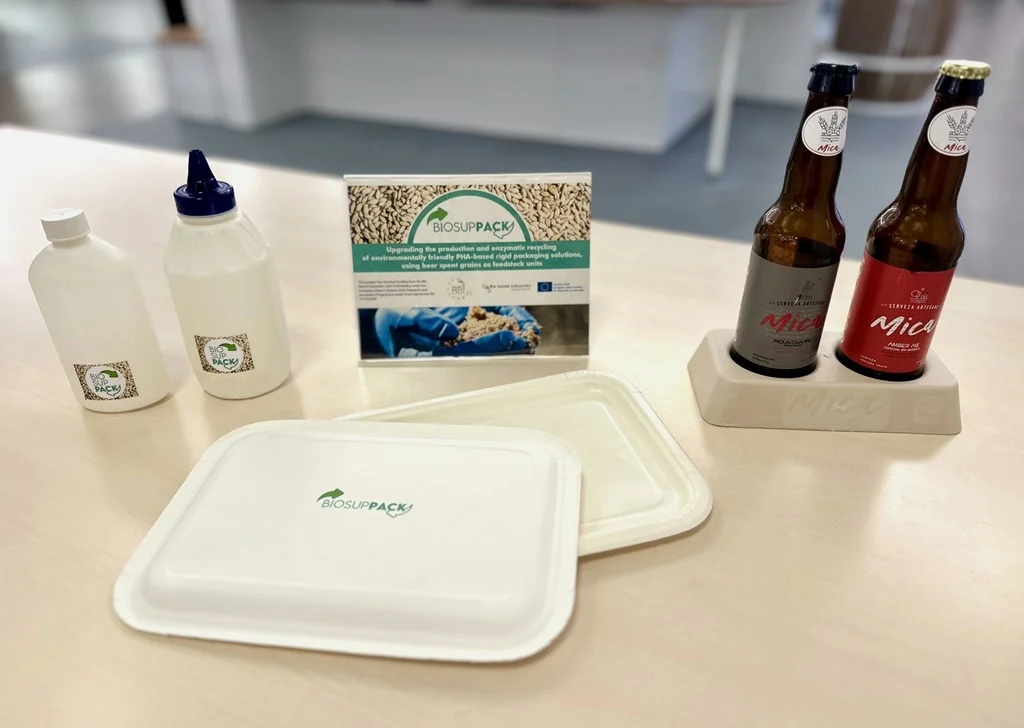 EU-Funded BioSupPack Project Converts Brewery Waste into Biobased Packaging Materials