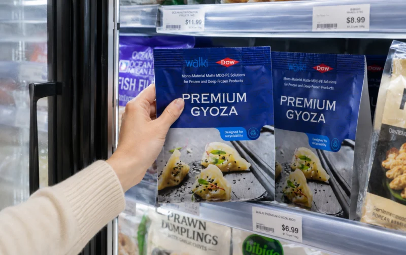 Dow and Walki Develop Recyclable Monomaterial MDO-PE Matte Pouch