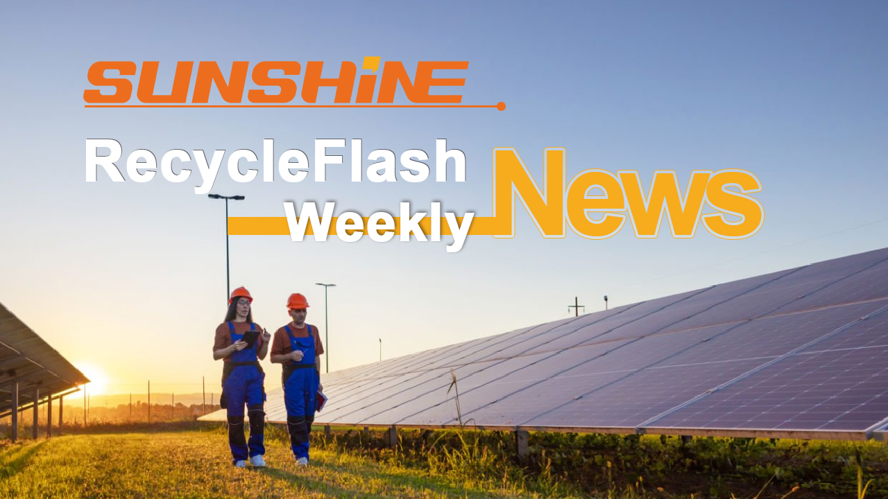 SUNSHINE RecycleFlash Weekly: August 3-7, 2026